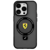 Ferrari FEHMP15SUSCAK iPhone 15 6.1" black/black hardcase Ring Stand 2023 Collection MagSafe