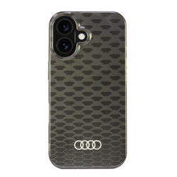 Audi nakładka IML Stitching Pattern MagSafe do iPhone 16 6.1" czarna