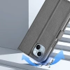 Dux Ducis Lawa Lederhülle für iPhone 15 - Grau