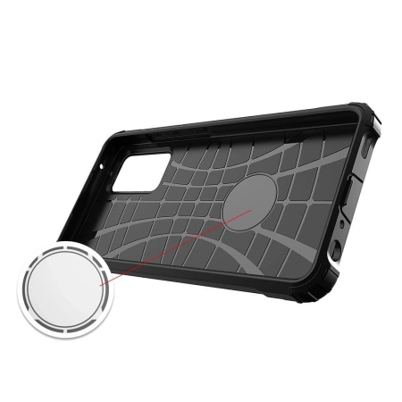 Hybrid Armor Case für Samsung Galaxy A26 - Silber