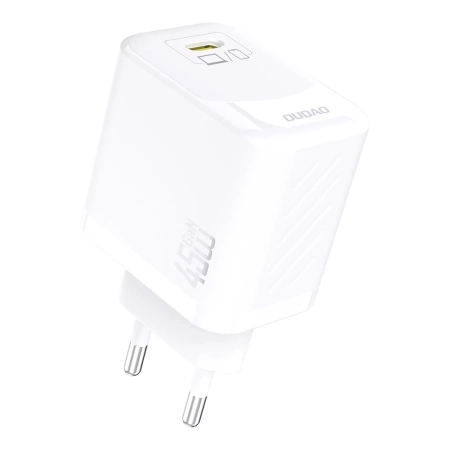 Dudao A28C 45W GaN Wandladegerät + USB-C Kabel - Weiß