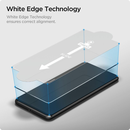 Spigen szkło hartowane Glas.TR Slim do Samsung Galaxy A15 4G / 5G / A25 5G - 2 szt.