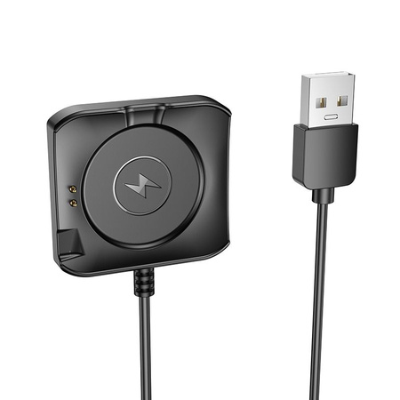 HOCO kabel do ładowania smartwatcha Y28 0,6 m czarny