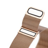Armband für APPLE WATCH 42 / 44 / 45 MM Dux Ducis Strap Milanese gold