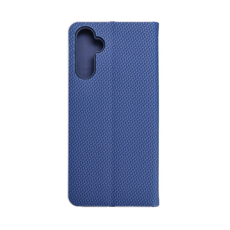 Kabura LUNA Book Carbon do SAMSUNG A14 4G / A14 5G niebieski