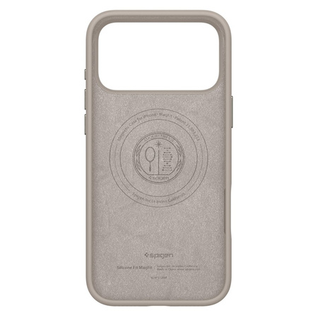 SPIGEN SILICONE FIT MAG MAGSAFE IPHONE 17 PRO MAX STONE