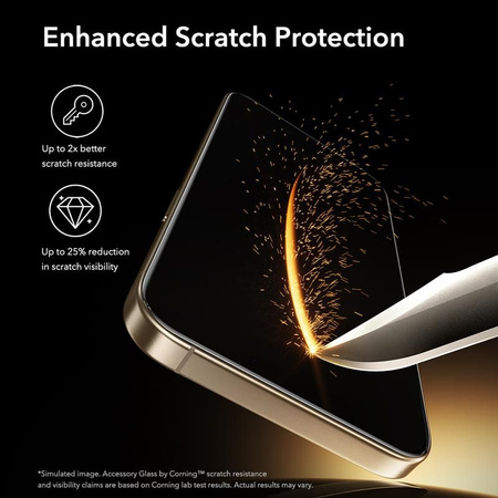 SZKŁO HARTOWANE ESR ULTRAFIT ARMORITE PRO TEMPERED GLASS IPHONE 17 PRO MAX CLEAR