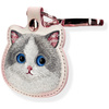 Etui na lokalizator / brelok Nimmy Big   Eyed Pet 2.0 Cat różowy