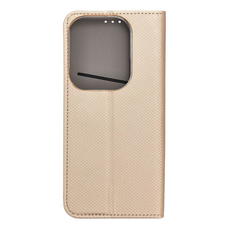 Kabura Smart Case book do INFINIX HOT 40 PRO złoty