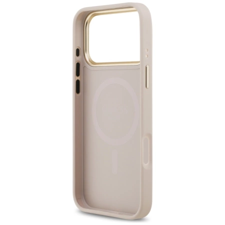 Guess 4G Stripe MagSafe Case for iPhone 17 Pro Max - Pink