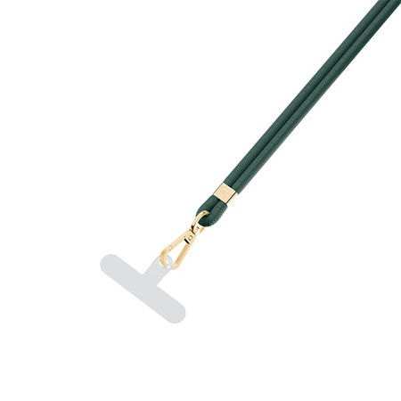 3MK EasyClip Dark Green (gold) smycz do telefonu