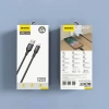 Kabel Dudao 3A 30W L3SL USB-A - Lightning w oplocie 1,2m - czarny