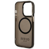 Guess Gold Outline Translucent MagSafe - Etui iPhone 14 Pro (czarny)