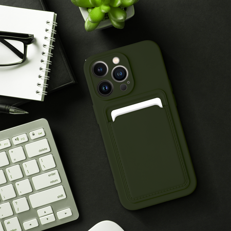 Futerał CARD CASE do XIAOMI Redmi NOTE 12 5G zielony