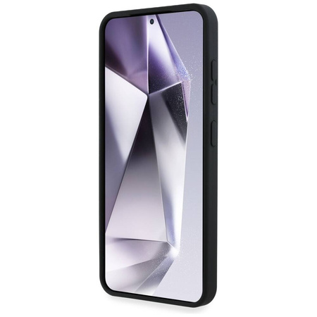 Karl Lagerfeld nakładka HC Silicone Sign Metal Logo do Samsung Galaxy S25 czarna