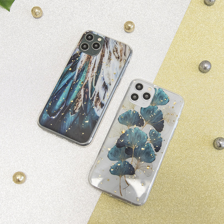 Nakładka Gold Glam do Xiaomi Redmi 13C 4G / 13C 5G listki