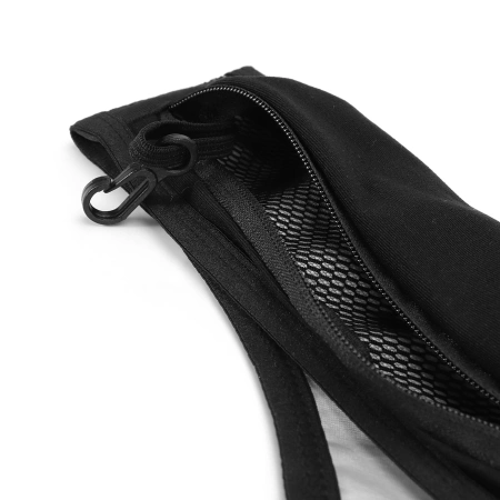 Kamizelka Wozinsky WKDB1 do biegania odblaskowa z kieszeniami - czarna