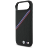 BMW M Tricolor Metal Logo MagSafe Case für iPhone 17 Air – Schwarz