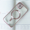 Nakładka Color Chrome Mag do iPhone 16 6,1&quot; różowo-złota