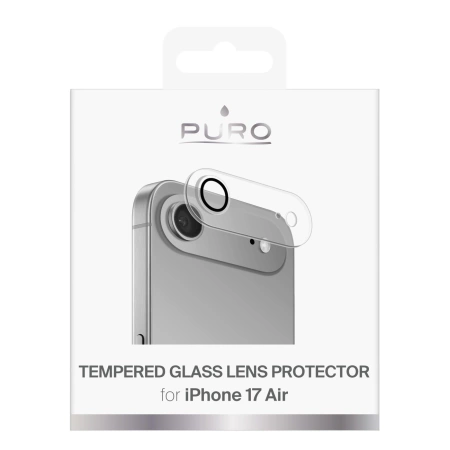 Puro Camera Standard Tempered Glass for iPhone 17 Air for the camera island and lens