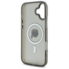 Karl Lagerfeld nakładka do iPhone 16 6,1" KLHMP16SHLSKIK czarna Hardcase IML Metal Karl Head MagSafe