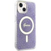 Guess GUHMP14MH4STU iPhone 14 Plus 6.7" lila/lila Hardcase 4G MagSafe