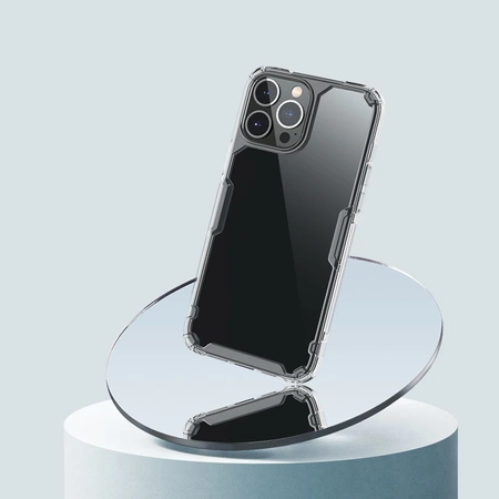 Nillkin Nature Pro Hülle iPhone 14 Pro Max gepanzerte Abdeckung blau