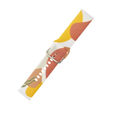 Pasek Strap Moro do Samsung Galaxy Watch 45 / 46 / 47 mm silikonowa bransoletka opaska do zegarka - wzór 7