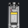 Baseus bezustnikowy cyfrowy elektroniczny alkomat z LCD czarny (CRCX-01)