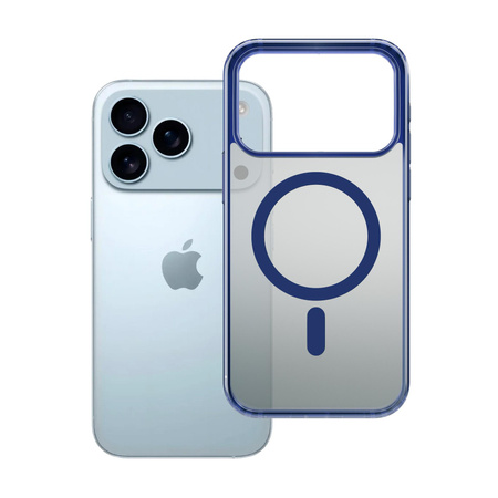 Apple iPhone 17 Pro Max - 3mk Frosty MagCase Blue
