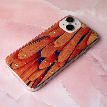 Nakładka Gold Glam do iPhone 14 Pro 6,1" Orange