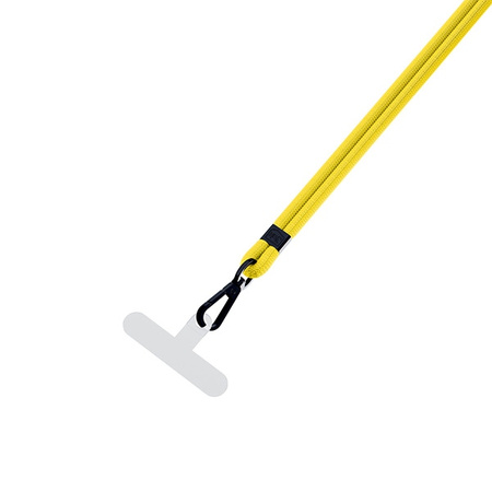 3MK EasyClip Yellow (black) smycz do telefonu