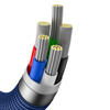 Baseus Crystal Shine Series Fast Charging Data Cable Type-C to iP 20W 1.2m Blue