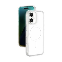 AmazingThing Titan Pro Mag Case with Magnetic Ring for iPhone 16 Plus - Transparent