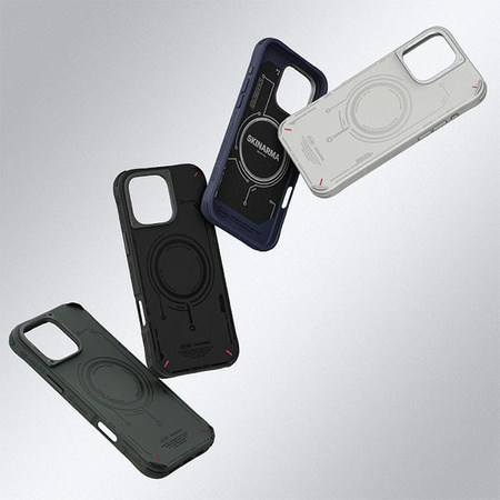 Skinarma etui Mecha iPhone 16 Pro 6.3"    Magnetic Charging oliwkowy/olive