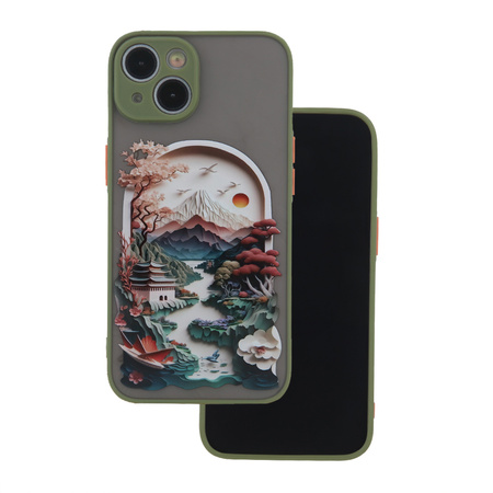 Nakładka Ultra Trendy do Samsung Galaxy A15 4G / A15 5G Travel zielona