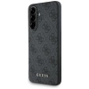 Guess 4G Metal Gold Logo Case für Samsung Galaxy A56 - Schwarz