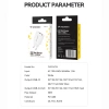 Wozinsky CWCUCW 30W USB-C / 2 x USB-A Wandladegerät - Weiß