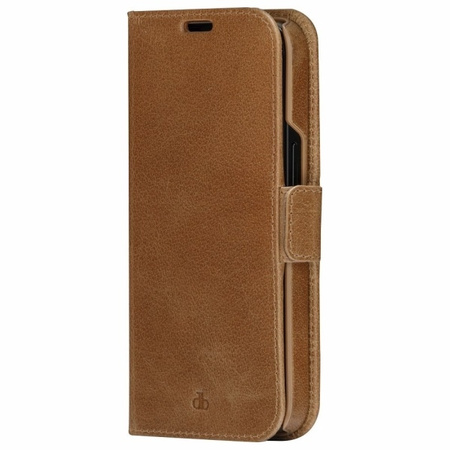 Etui dbramante 1928 Lynge 2w1 Wallet do   iPhone 14 brązowy/brown