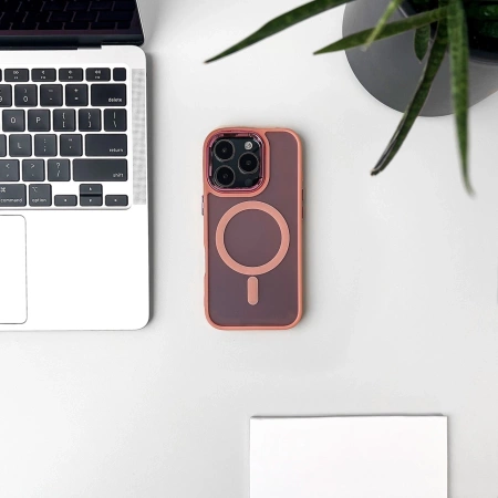 Glitter Case MagSafe Compatible for iPhone 17 - Pink