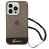 Guess GUHCP14LHGCOHK iPhone 14 Pro 6.1 &quot;black / black hardcase Translucent Pearl Strap