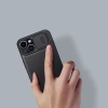 Nillkin Qin Cloth Pro Case Hülle für iPhone 14 Plus Kamera Cover Holster Cover Flip Case Blau