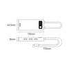Baseus Metal Gleam Series 4 in 1 HUB Dockingstation USB Typ C – 4 x USB 3.2 Gen. 1 (WKWG070013)