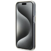 Etui Guess IML Faceted Mirror Disco Iridescent do iPhone 15 - różowe