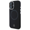 Original Case IPHONE 16 Mercedes Hardcase Silicone Tonal Logo MagSafe (MEHMP16S23SUTTK) black