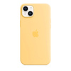 Apple Silicone Case - Silikonowe etui z MagSafe do iPhone 14 Plus (bladożółty)