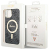 Guess IML 4G MagSafe Hülle für iPhone 15 – Schwarz