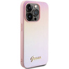 Oryginalne Etui GUESS hardcase Saffiano Iridescent Script GUHCP14XPSAIRSP do Iphone 14 Pro Max różowy