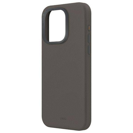 Uniq Lyden Hülle iPhone 15 Pro Max 6,7&quot; Magclick Charging grau/feuersteingrau
