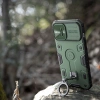 Nillkin CamShield Armor Pro Case iPhone 14 Plus armored cover with camera cover ring stand blue